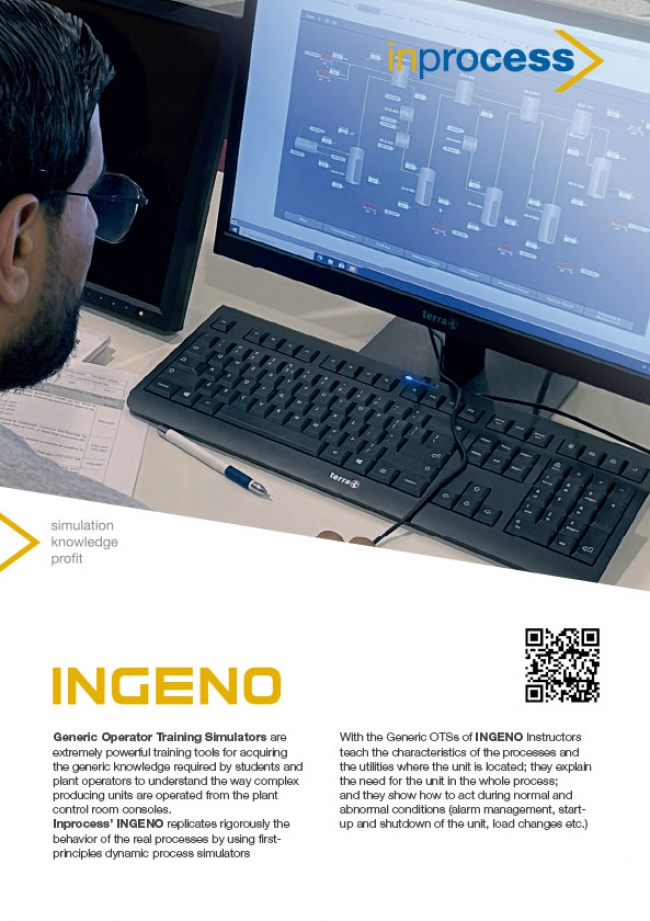 INGENO: Inprocess Generic Operator Training Simulators